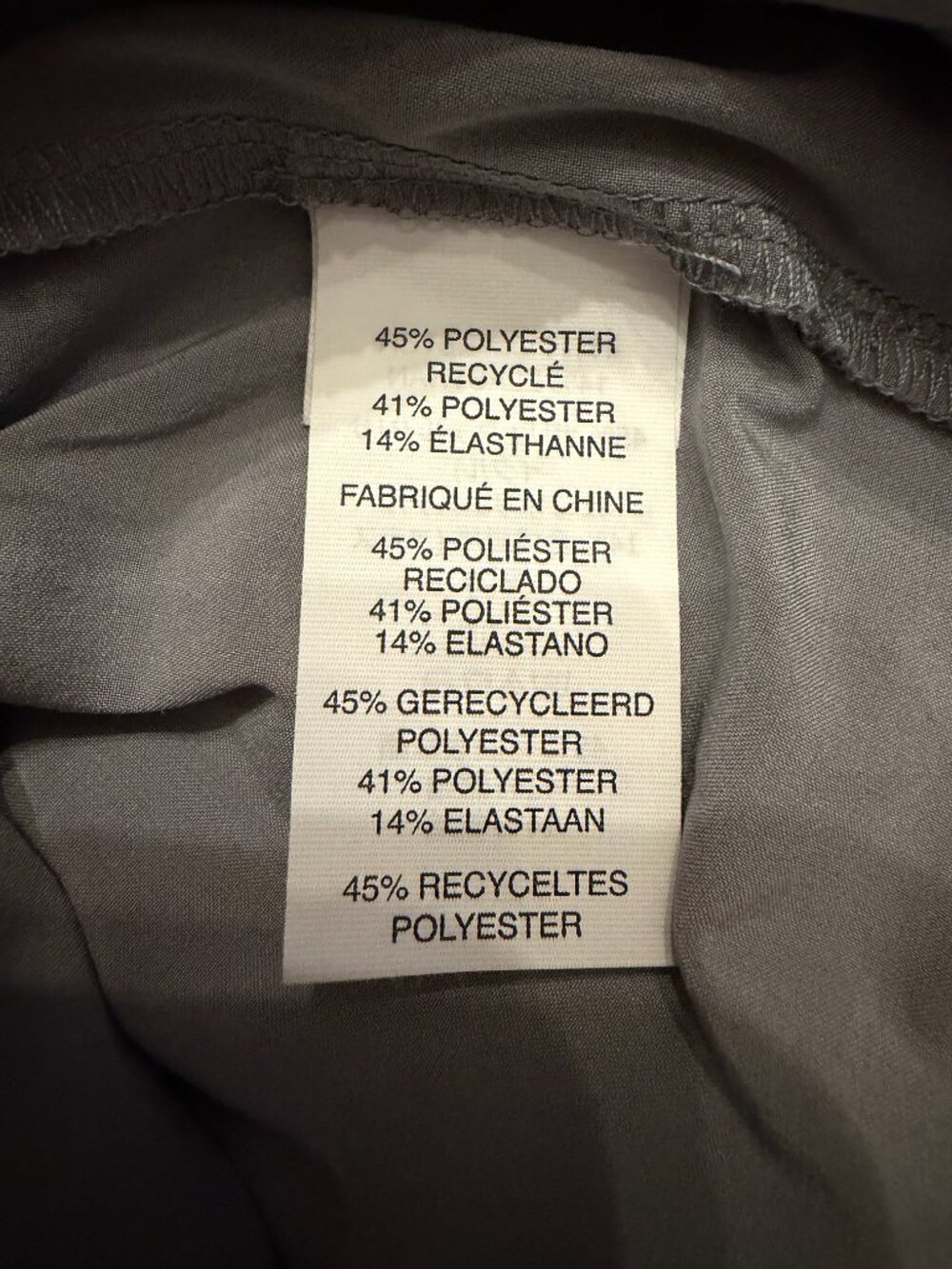Vuori Villa Jogger Track Pants Size L Gray Lightweight Athletic Casual Travel - Picture 9 of 10